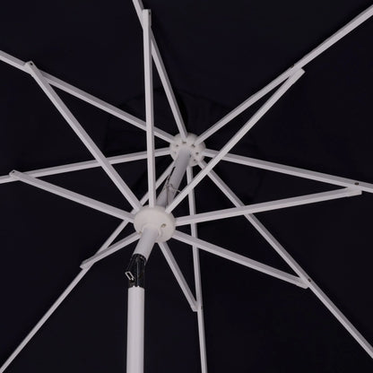 Tinian Crank Umbrella by HedgeApple Essentials. Made from aluminum, 100% polyester in a transitional style.