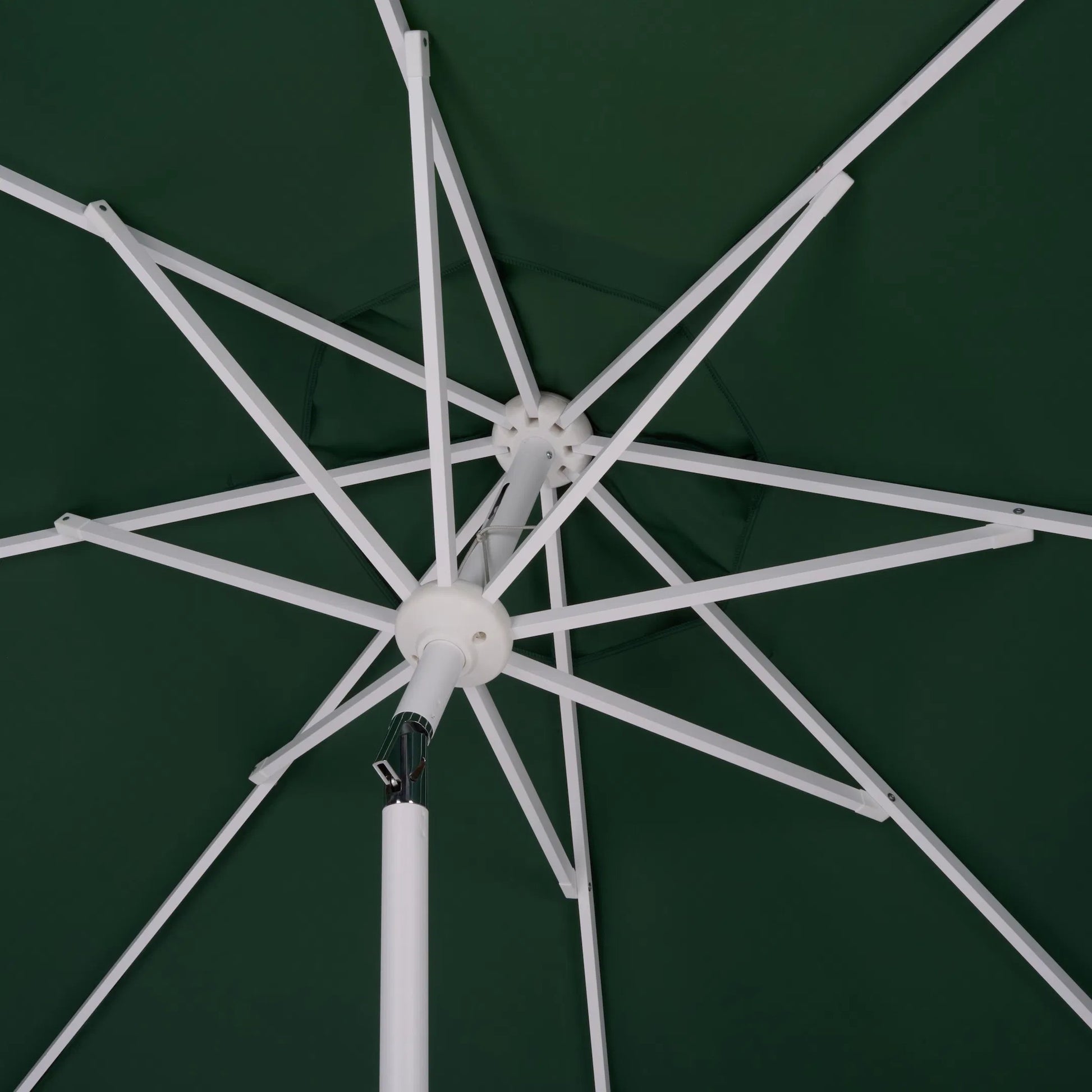 Tinian Crank Umbrella by HedgeApple Essentials. Made from aluminum, 100% polyester in a transitional style.