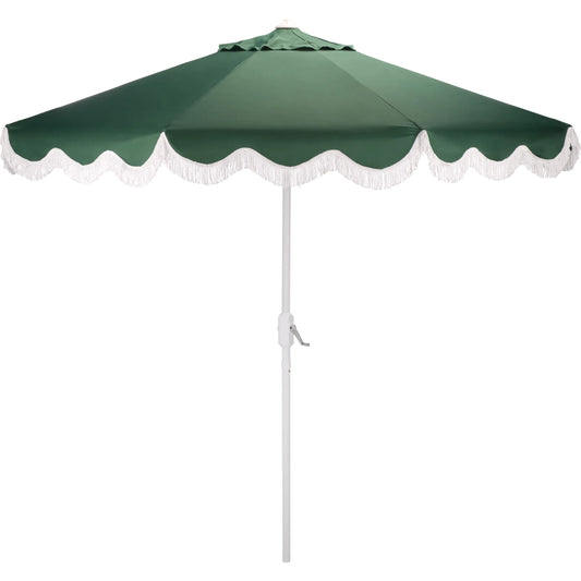 Tinian Crank Umbrella by HedgeApple Essentials. Made from aluminum, 100% polyester in a transitional style.