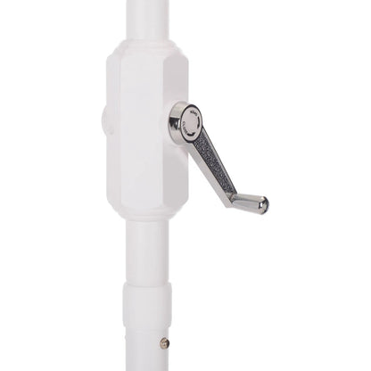 Tinian Crank Umbrella by HedgeApple Essentials. Made from aluminum, 100% polyester in a transitional style.