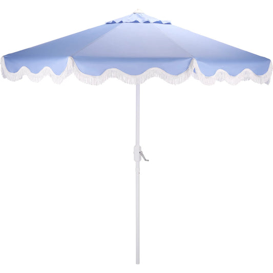 Tinian Crank Umbrella by HedgeApple Essentials. Made from aluminum, 100% polyester in a transitional style.