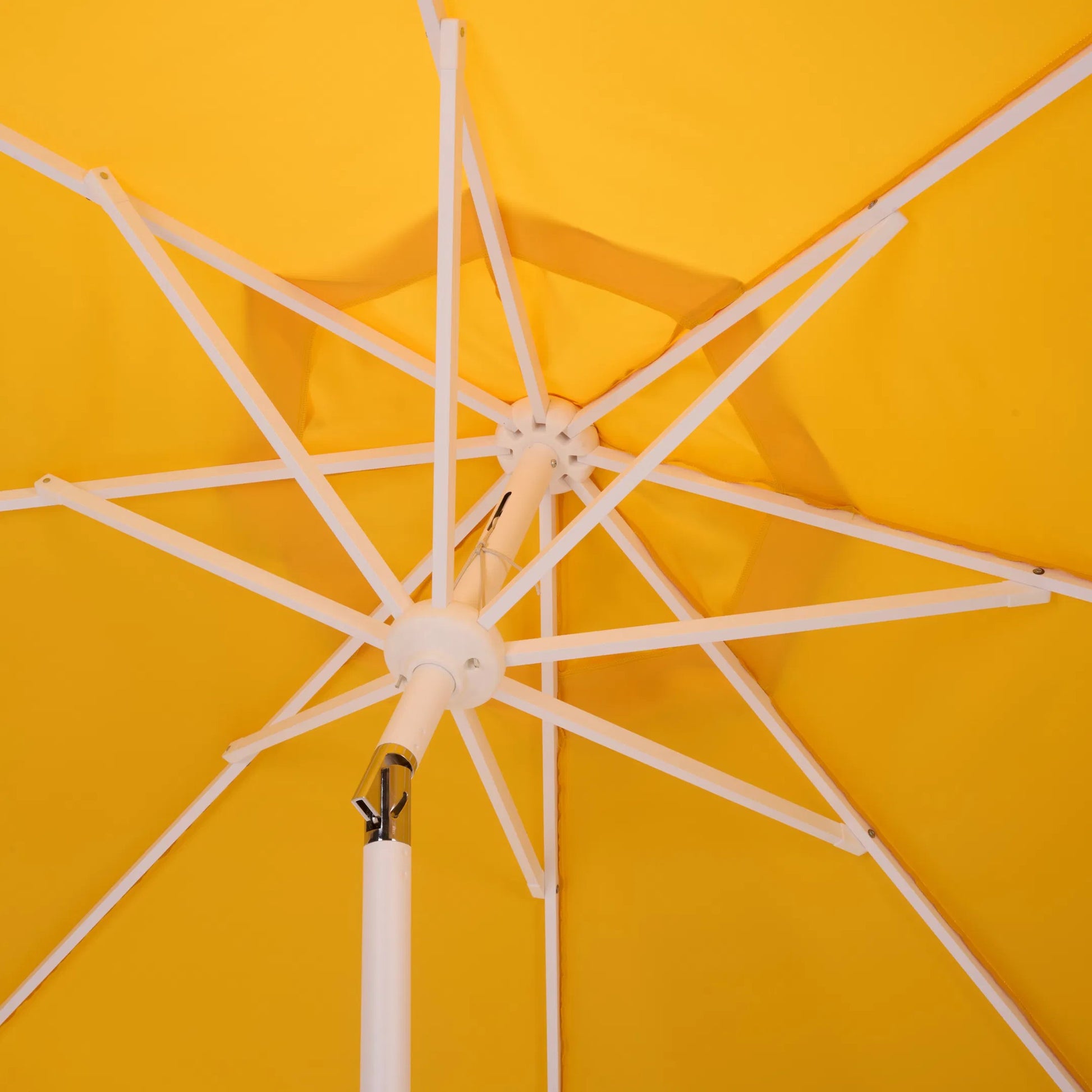 Tinian Crank Umbrella by HedgeApple Essentials. Made from aluminum, 100% polyester in a transitional style.