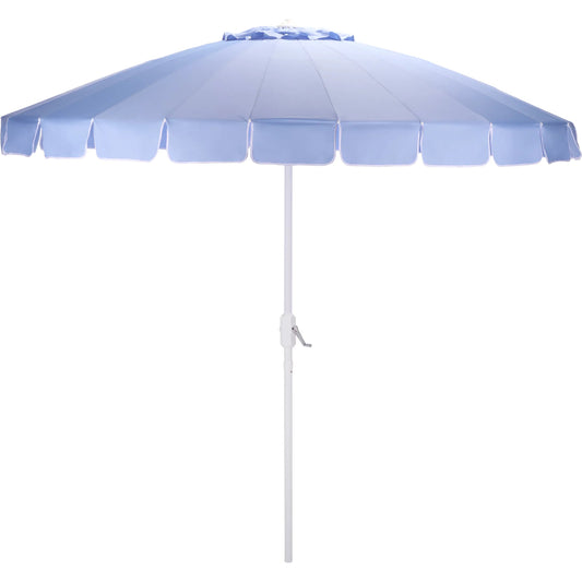 Labette Crank Umbrella by HedgeApple Essentials. Made from aluminum, 100% polyester in a transitional style.