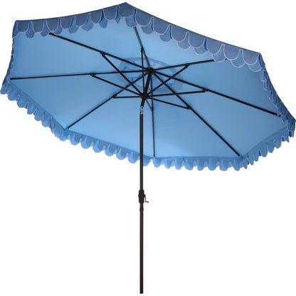 Elmendaro Rd Crank Umbrella by HedgeApple Essentials. Made from aluminum, 100% polyester in a unique style.