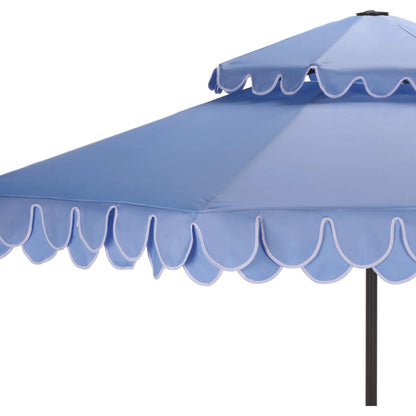 Elmendaro Doubletop Umbrella by HedgeApple Essentials. Made from aluminum, 100% polyester in a unique style.