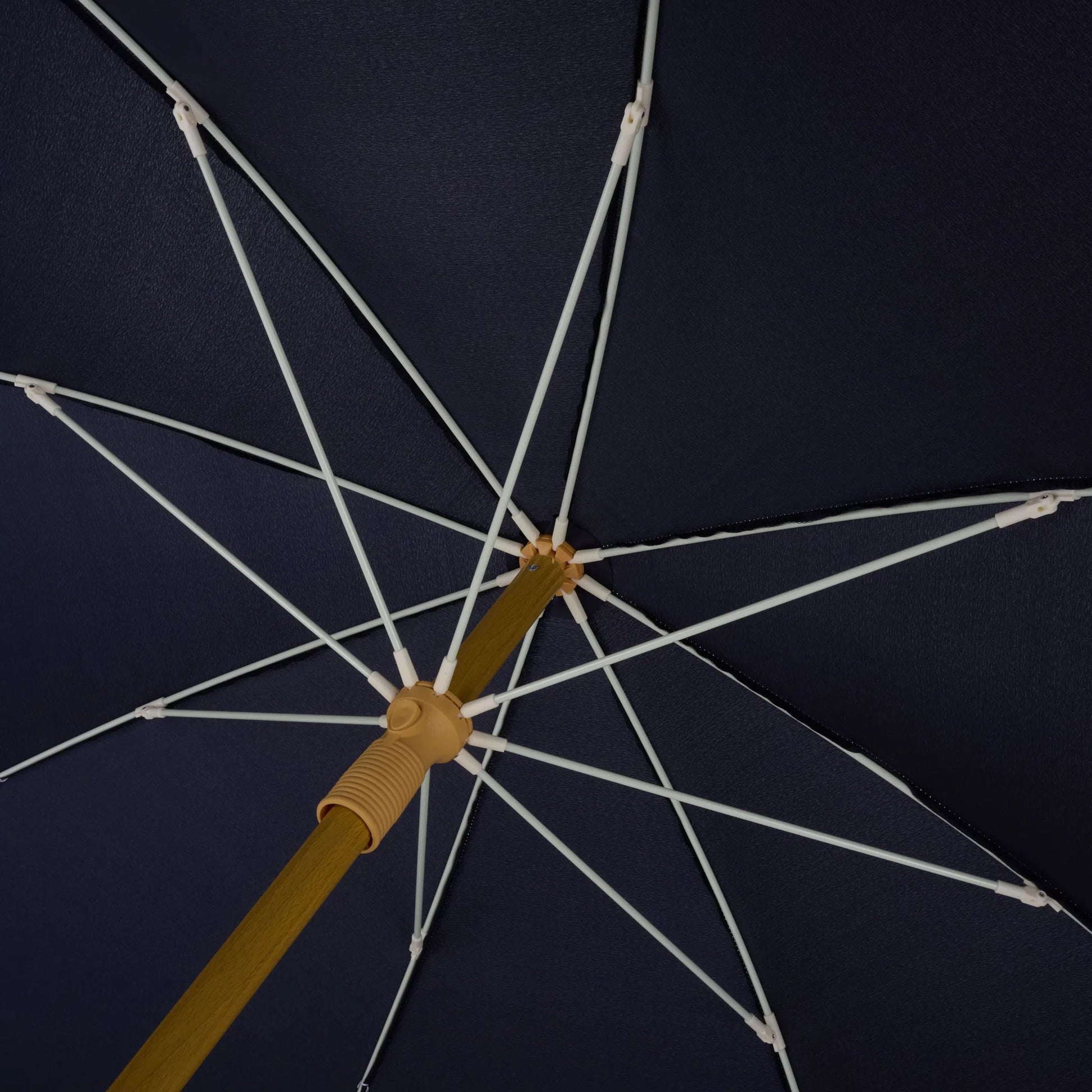 Meriwether Beach Umbrella by HedgeApple Essentials. Made from aluminum, 100% polyester in a unique style.