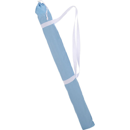 Meriwether Beach Umbrella by HedgeApple Essentials. Made from aluminum, 100% polyester in a unique style.