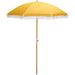 Meriwether Beach Umbrella by HedgeApple Essentials. Made from aluminum, 100% polyester in a unique style.