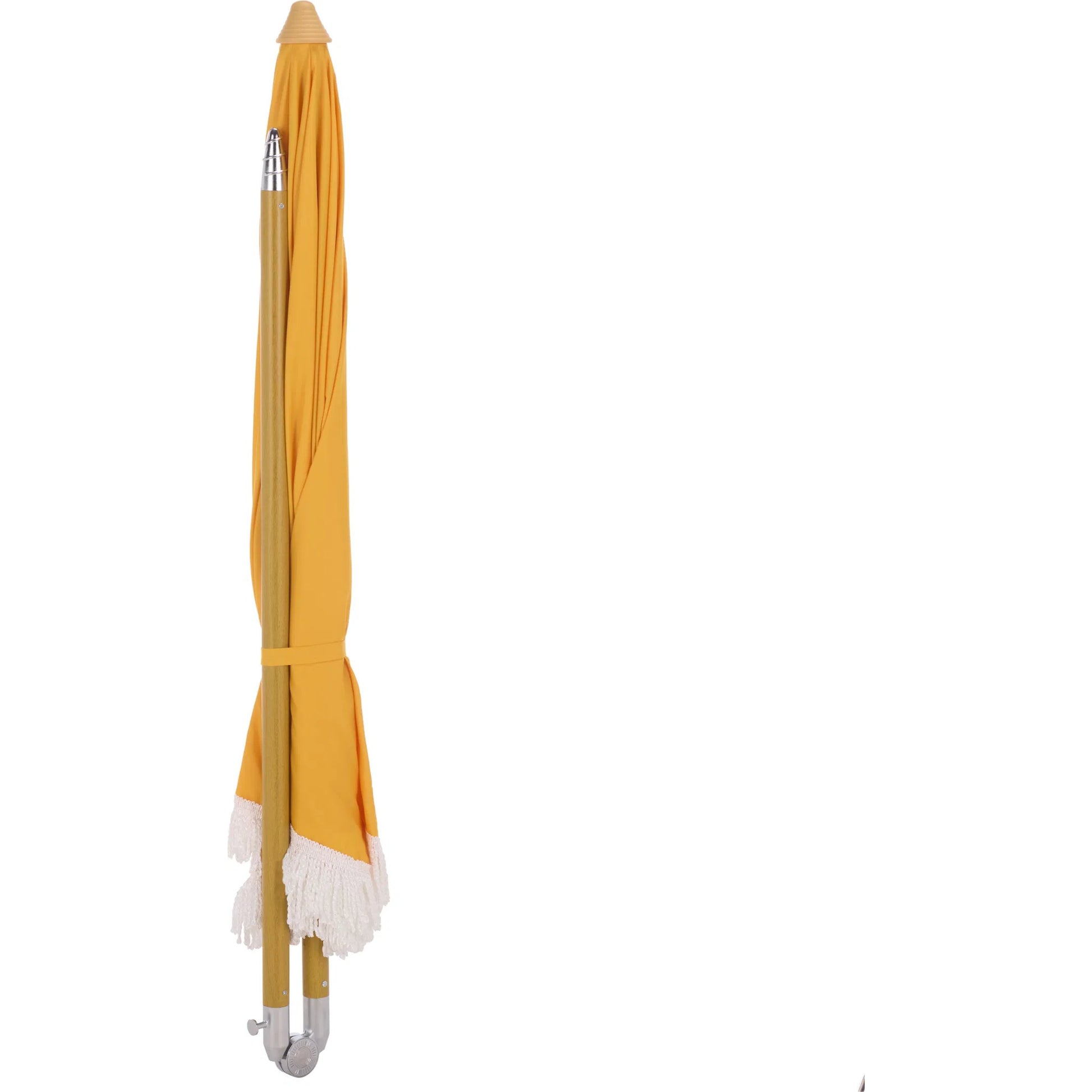 Meriwether Beach Umbrella by HedgeApple Essentials. Made from aluminum, 100% polyester in a unique style.