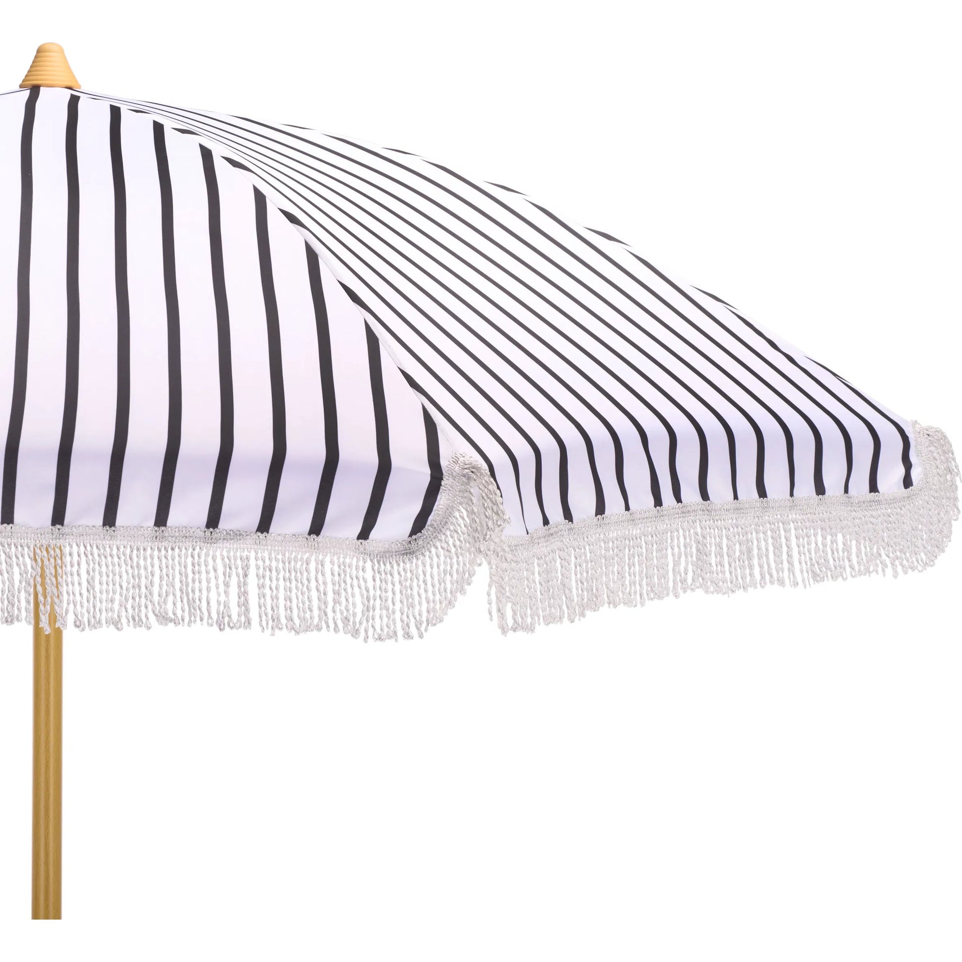 Swains Beach Umbrella by HedgeApple Essentials. Made from aluminum, 100% polyester in a unique style.