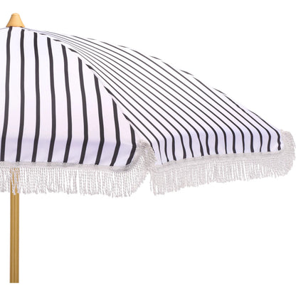 Swains Beach Umbrella by HedgeApple Essentials. Made from aluminum, 100% polyester in a unique style.