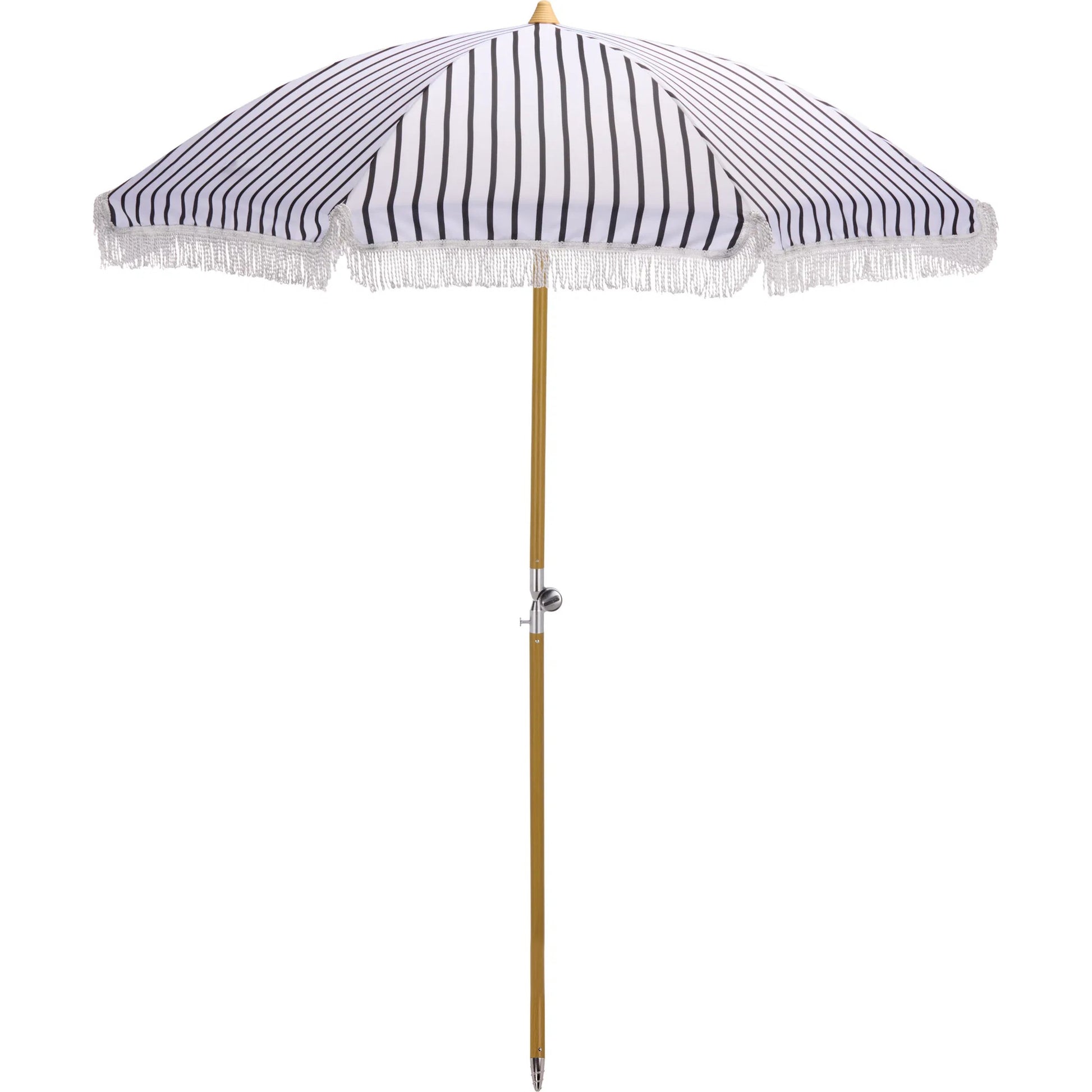 Swains Beach Umbrella by HedgeApple Essentials. Made from aluminum, 100% polyester in a unique style.