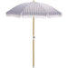 Swains Beach Umbrella by HedgeApple Essentials. Made from aluminum, 100% polyester in a unique style.