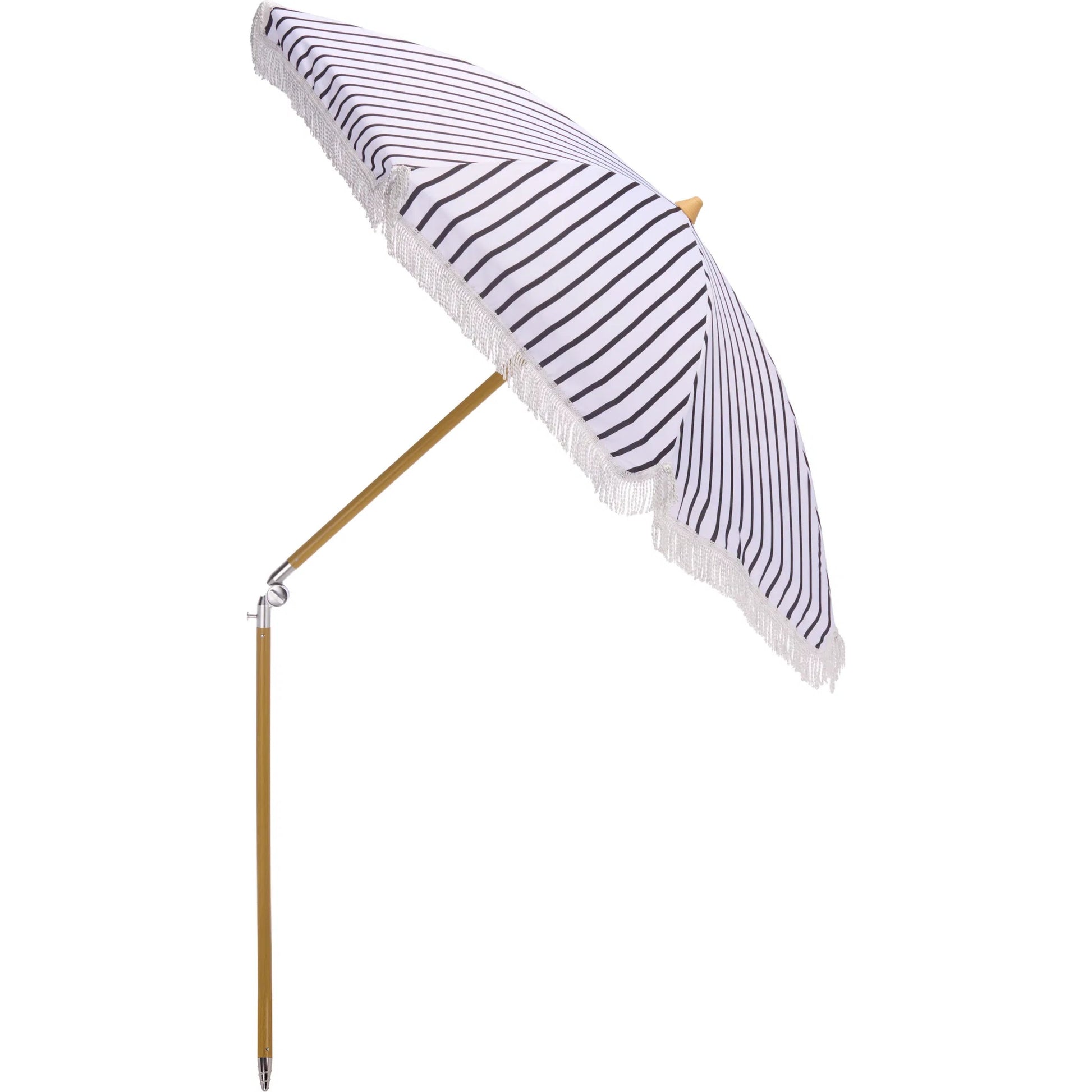 Swains Beach Umbrella by HedgeApple Essentials. Made from aluminum, 100% polyester in a unique style.