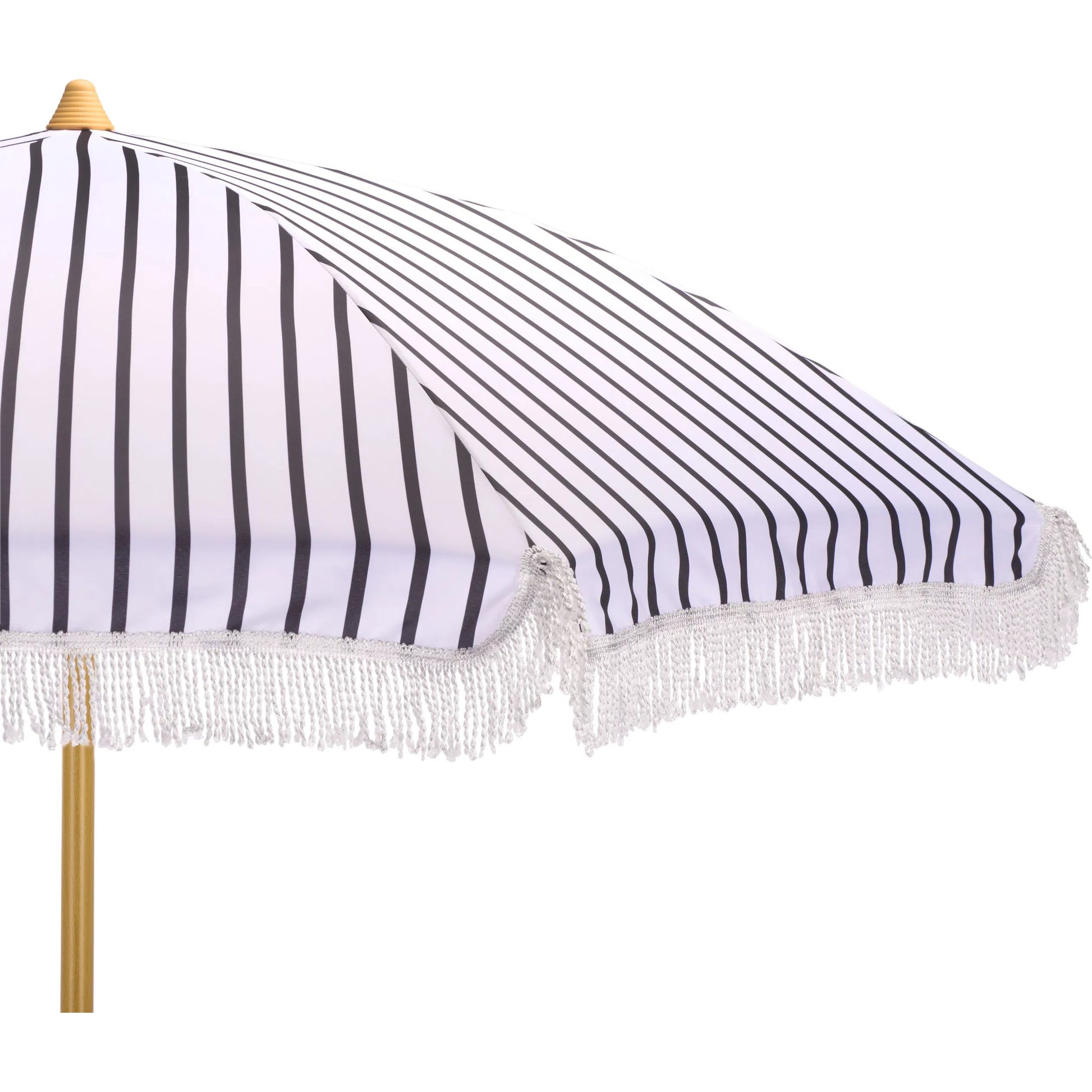Swains Beach Umbrella by HedgeApple Essentials. Made from aluminum, 100% polyester in a unique style.
