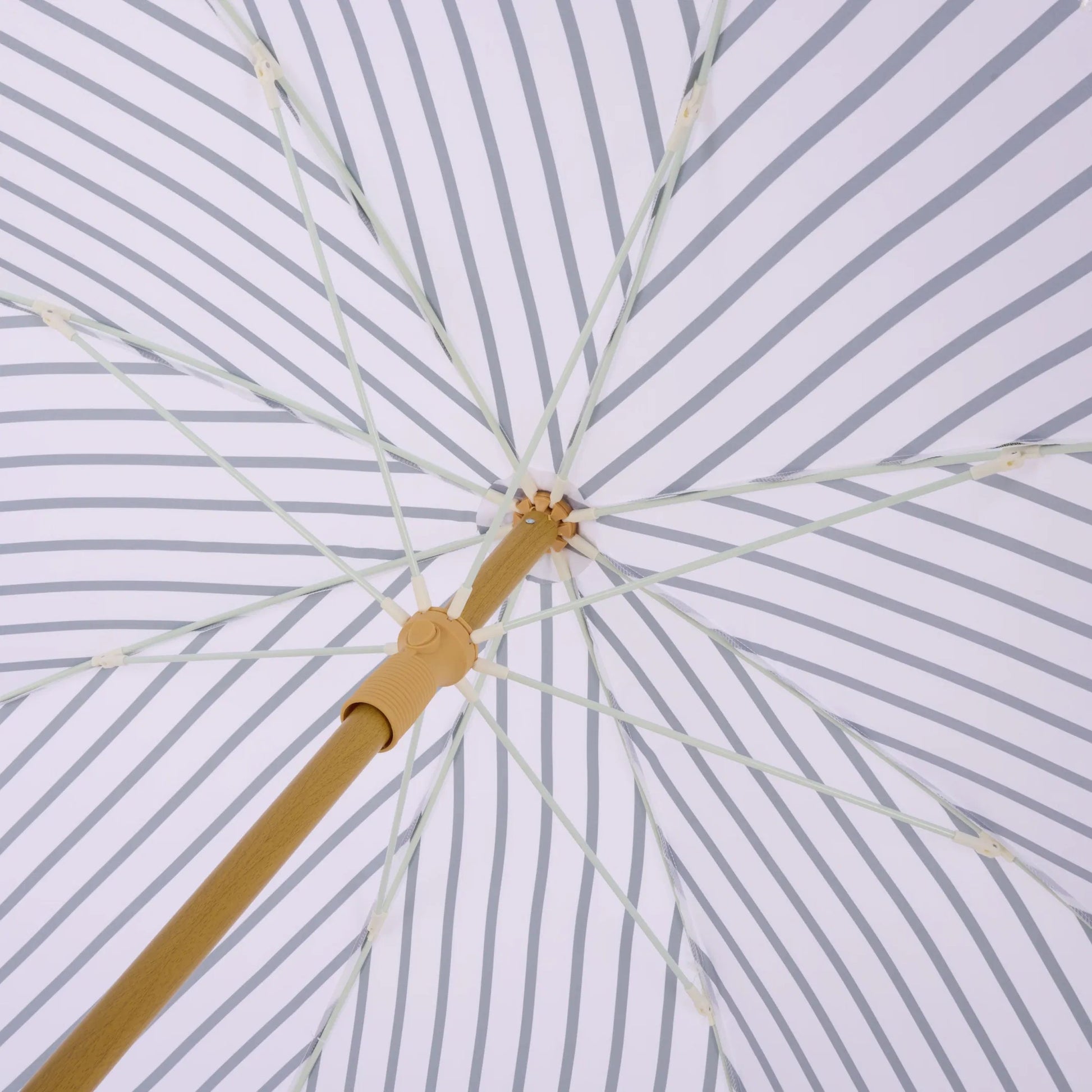 Swains Beach Umbrella by HedgeApple Essentials. Made from aluminum, 100% polyester in a unique style.