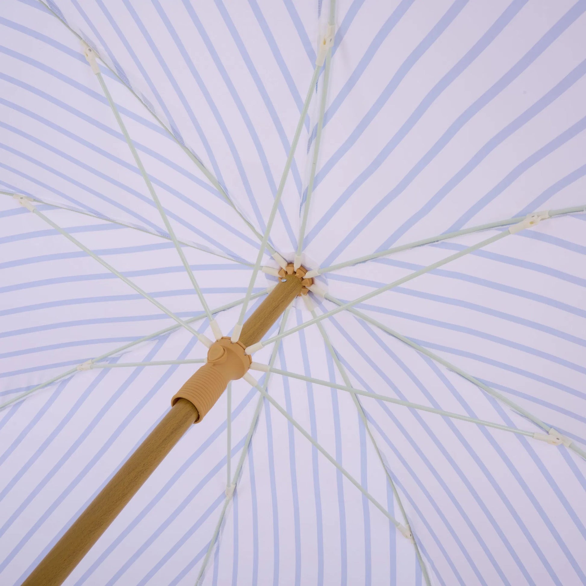 Swains Beach Umbrella by HedgeApple Essentials. Made from aluminum, 100% polyester in a unique style.