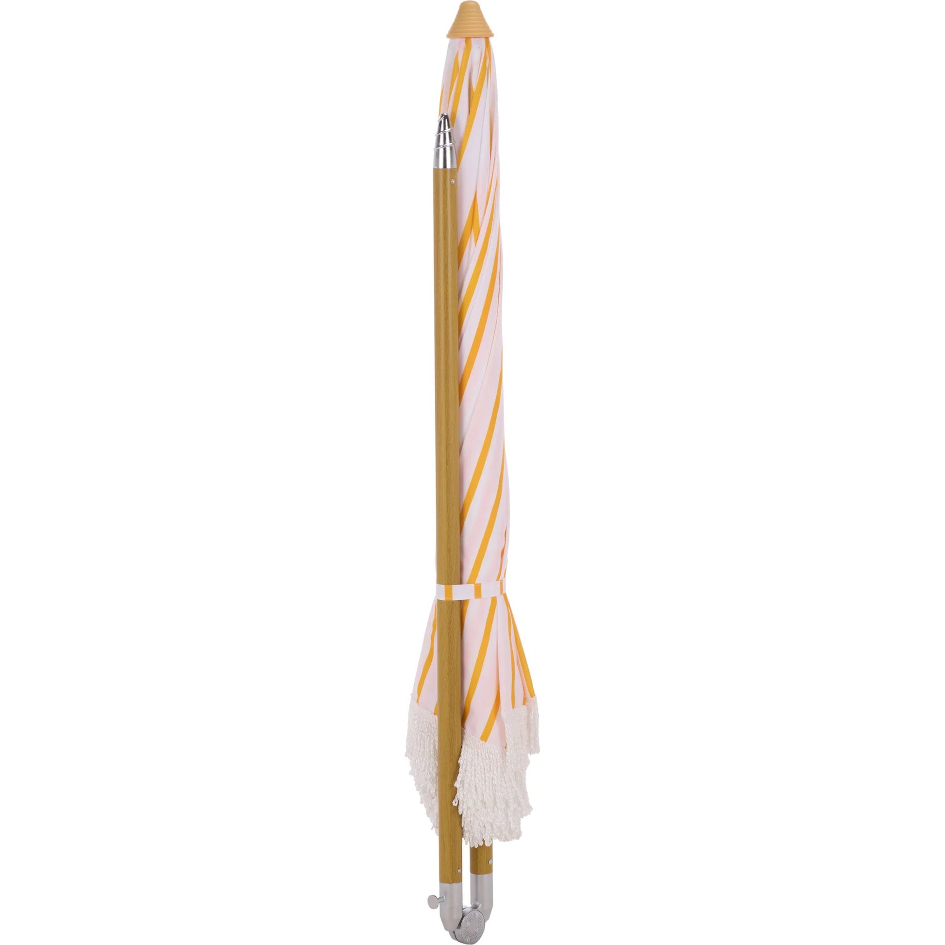 Swains Beach Umbrella by HedgeApple Essentials. Made from aluminum, 100% polyester in a unique style.