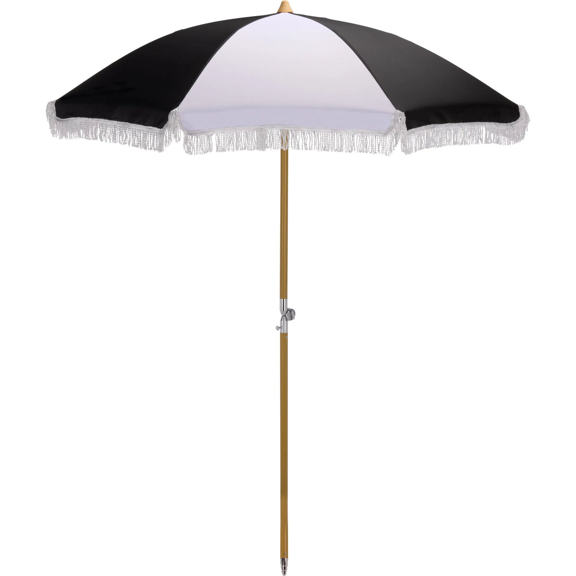 Roane Beach Umbrella by HedgeApple Essentials. Made from aluminum, 100% polyester in a unique style.