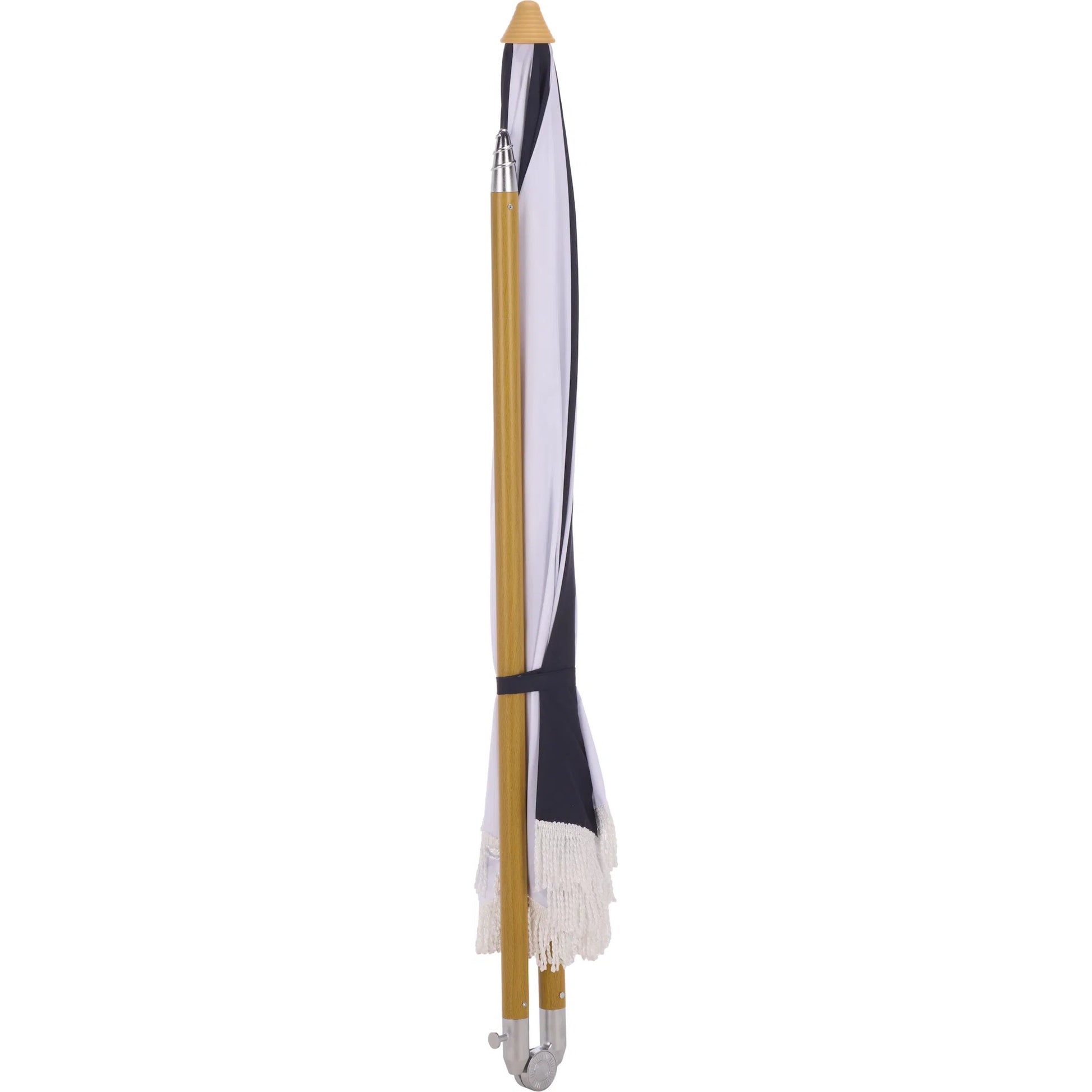 Roane Beach Umbrella by HedgeApple Essentials. Made from aluminum, 100% polyester in a unique style.