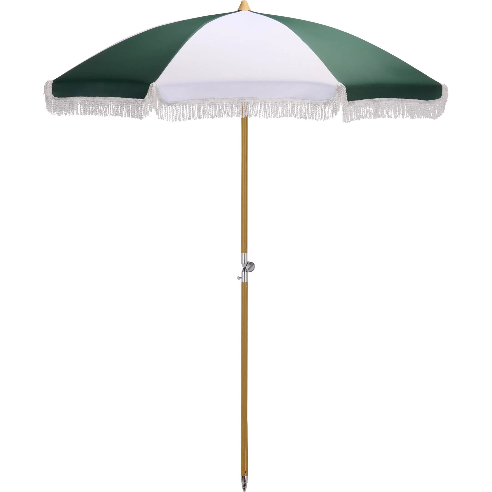 Roane Beach Umbrella by HedgeApple Essentials. Made from aluminum, 100% polyester in a unique style.