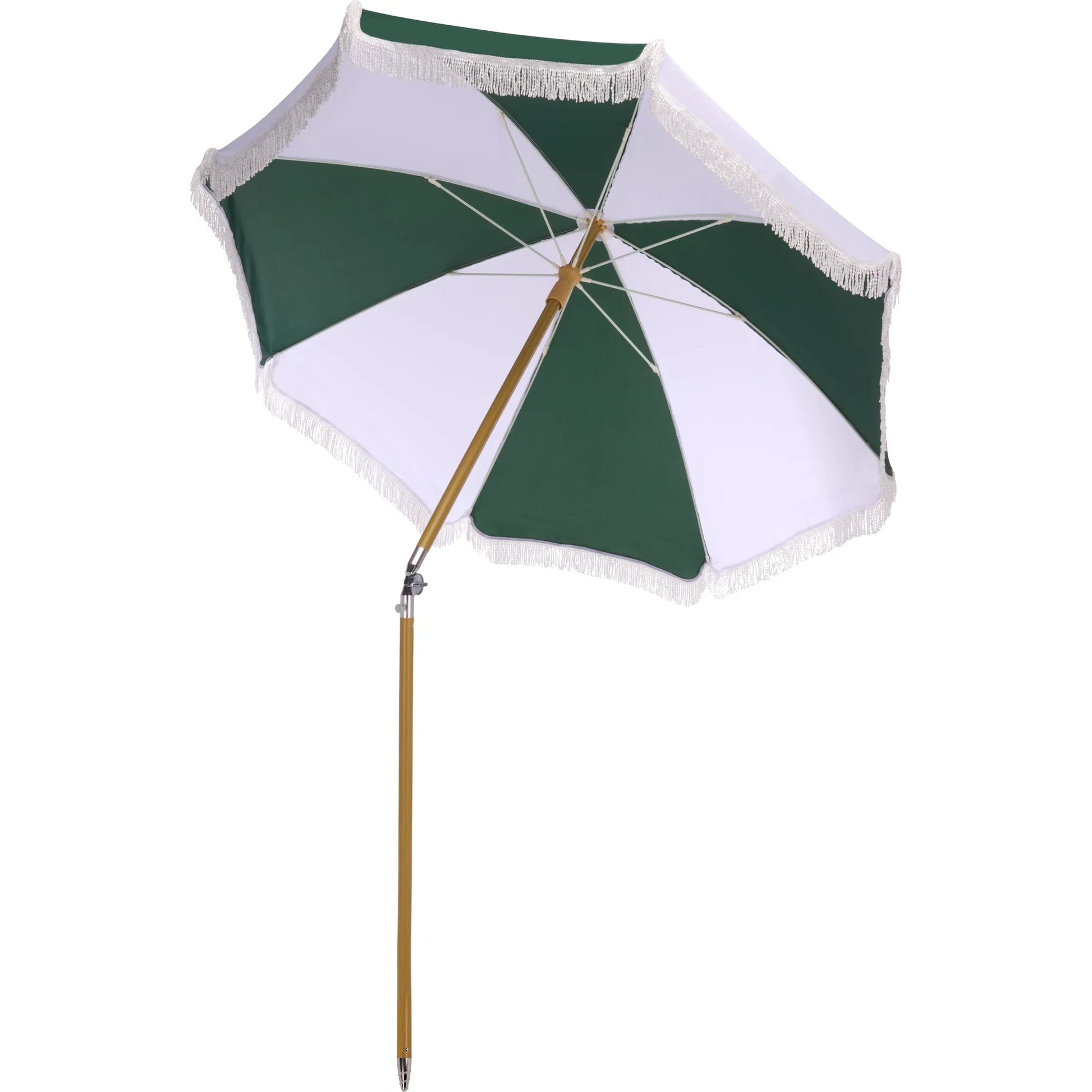 Roane Beach Umbrella by HedgeApple Essentials. Made from aluminum, 100% polyester in a unique style.