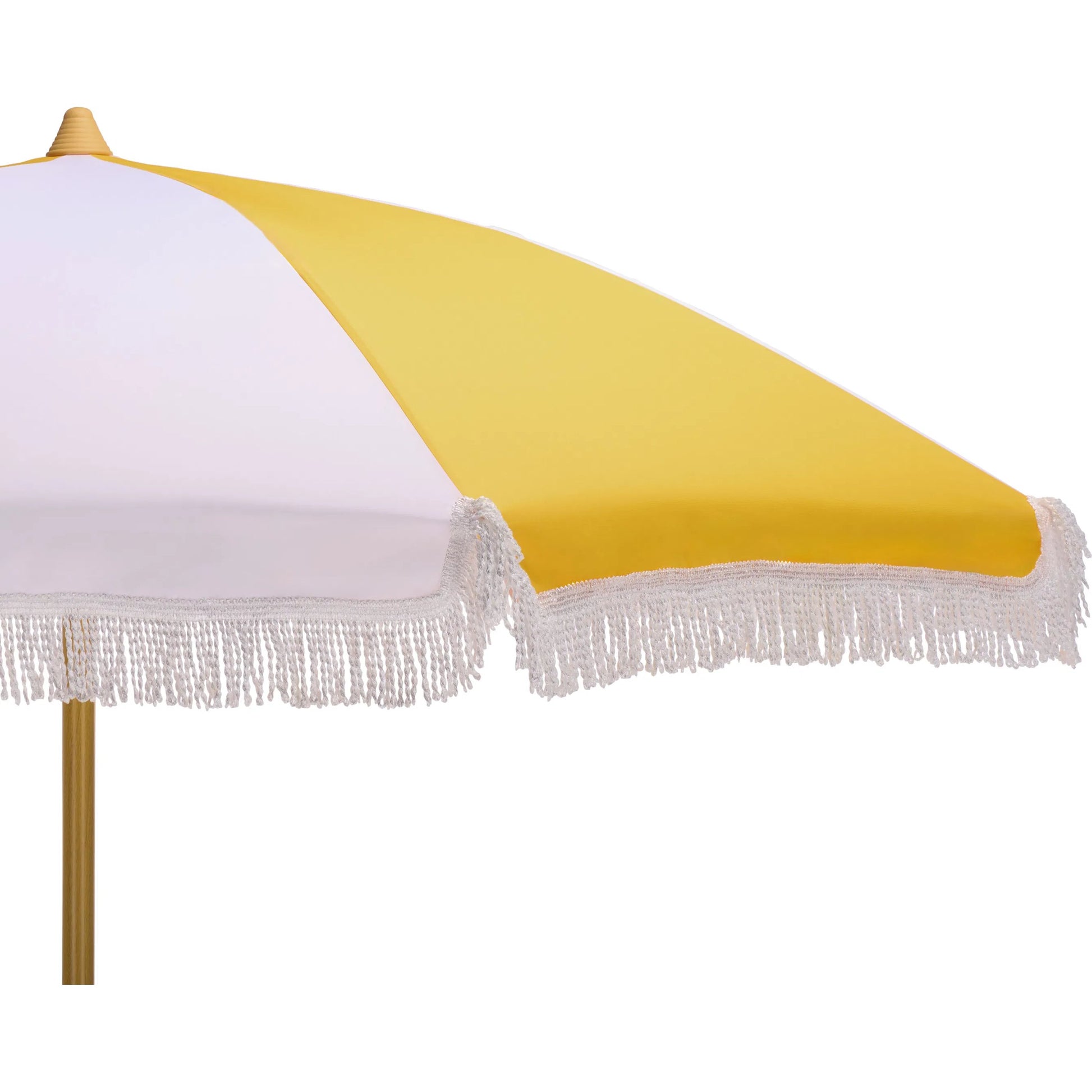 Roane Beach Umbrella by HedgeApple Essentials. Made from aluminum, 100% polyester in a unique style.