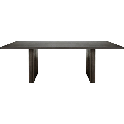 Patterson Dining Table by Worlds Away in dark espresso. Made from unique in a modern style.