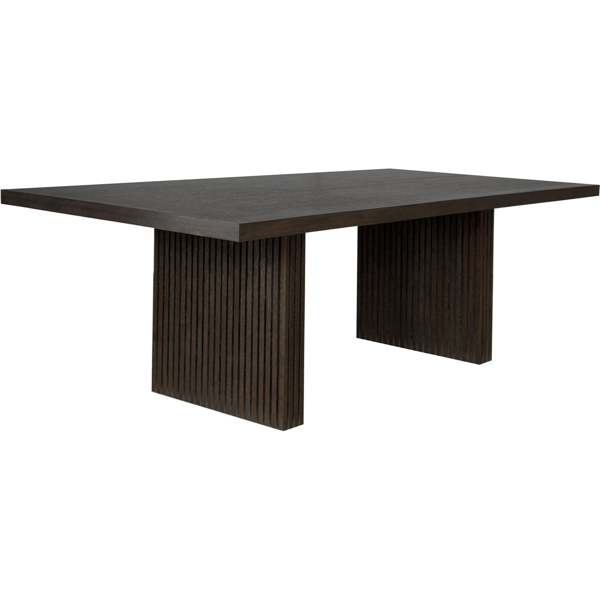 Patterson Dining Table by Worlds Away in dark espresso. Made from unique in a modern style.