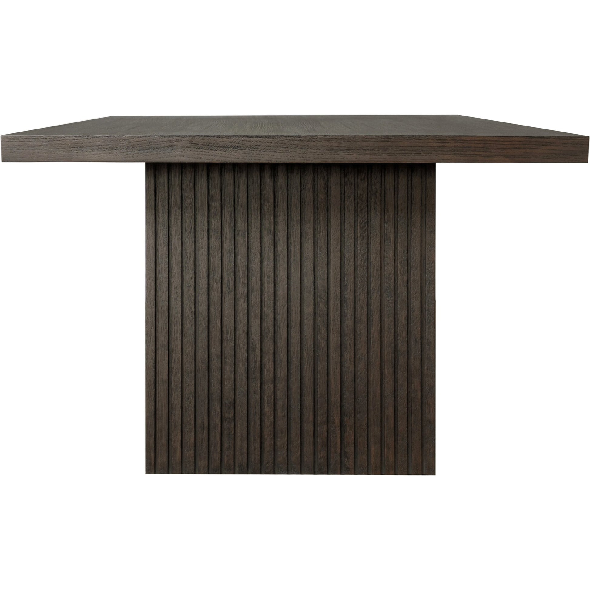 Patterson Dining Table by Worlds Away in dark espresso. Made from unique in a modern style.