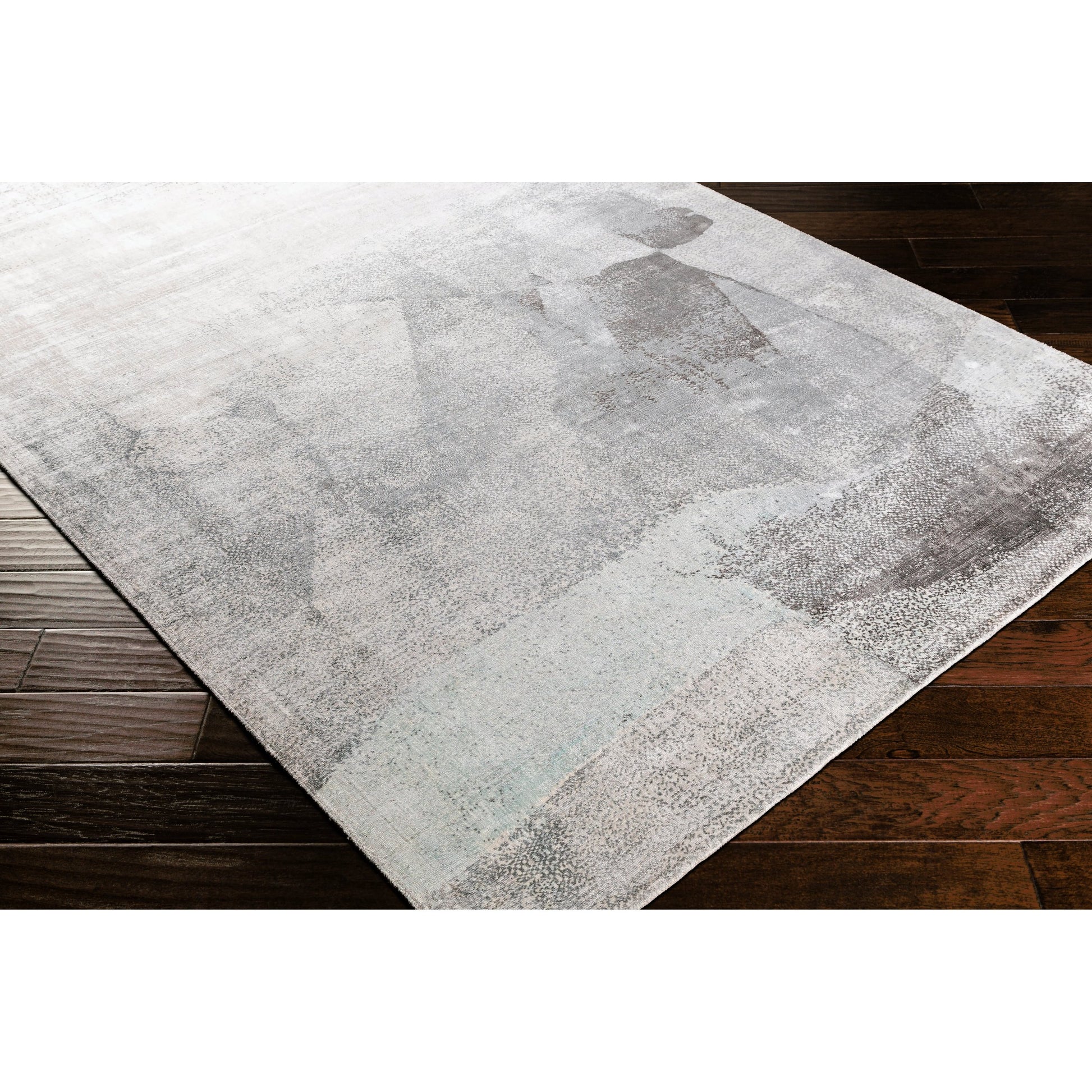 Park Avenue PAV-2303 Rug by Surya in slate, cream, light gray, gray, black. Made from 100% viscose in a unique style.