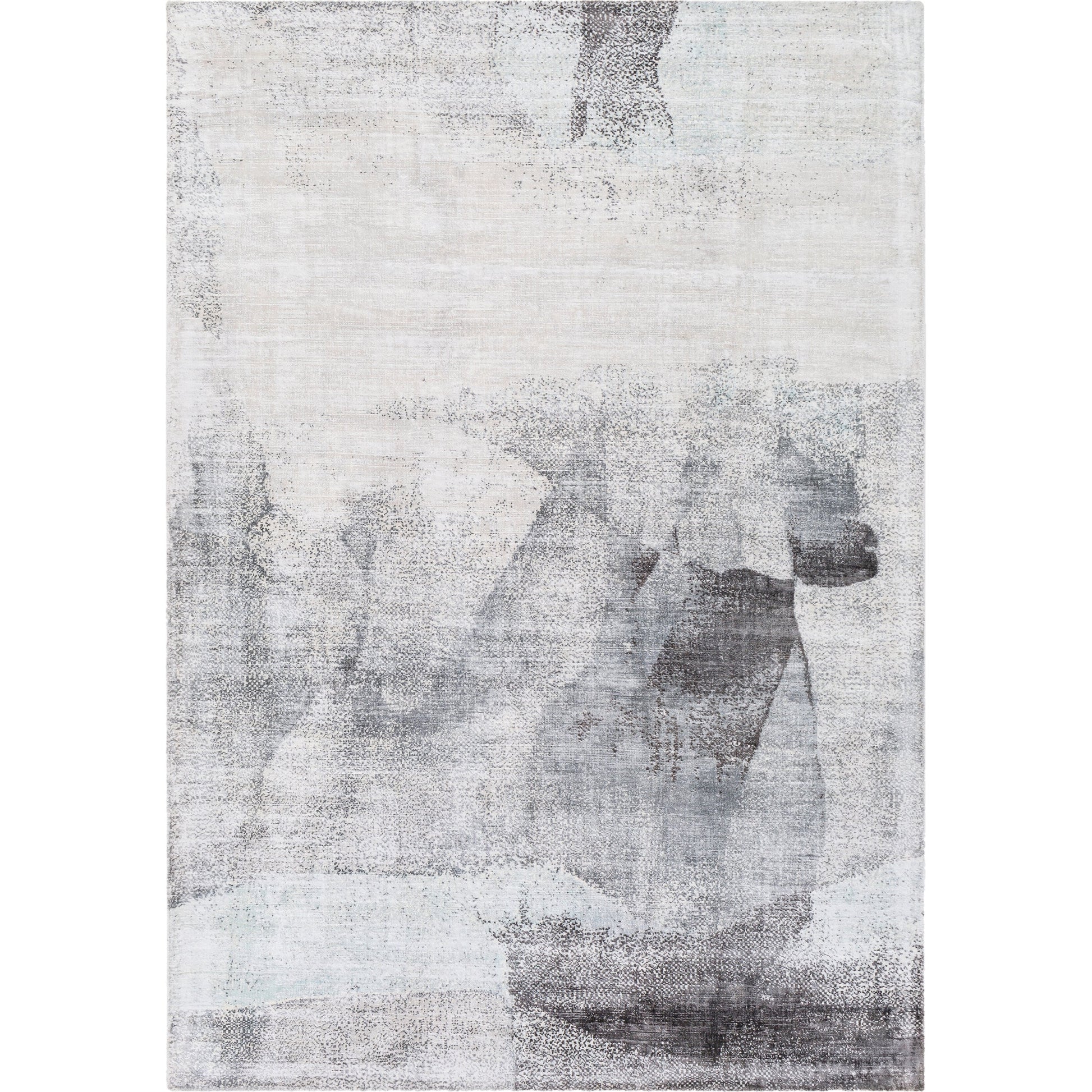 Park Avenue PAV-2303 Rug by Surya in slate, cream, light gray, gray, black. Made from 100% viscose in a unique style.