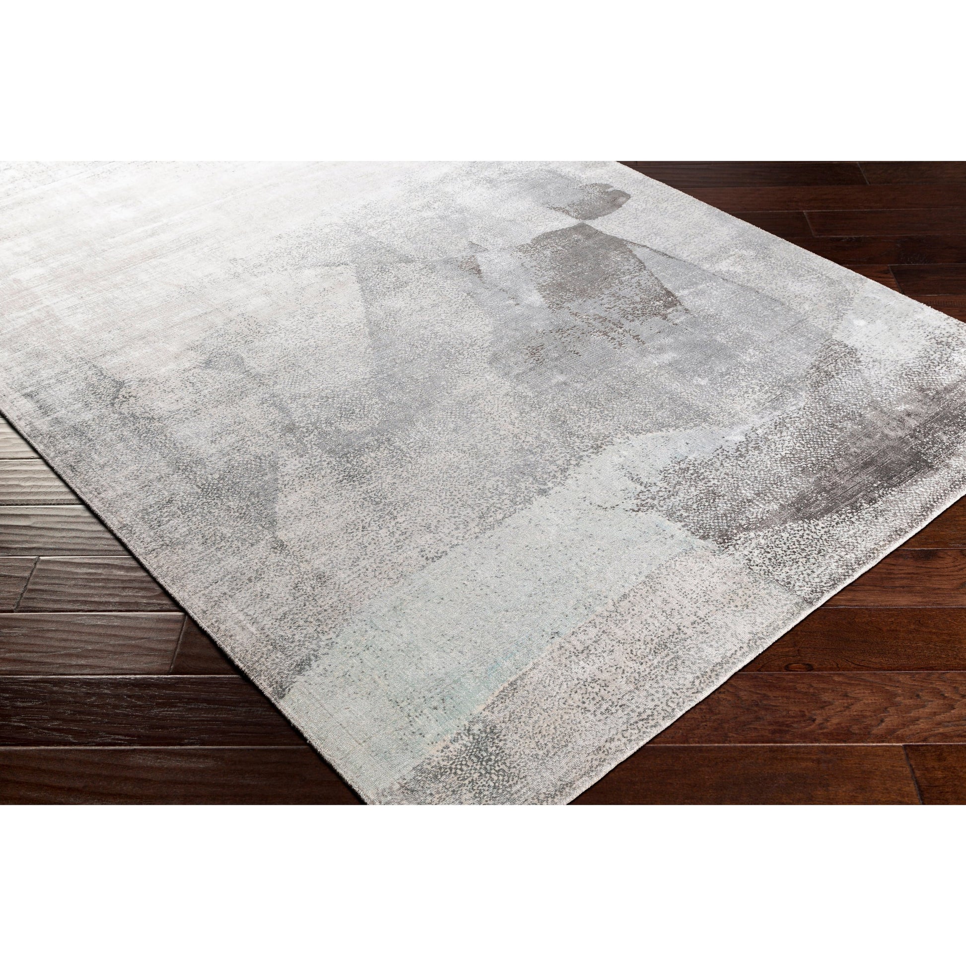 Park Avenue PAV-2303 Rug by Surya in slate, cream, light gray, gray, black. Made from 100% viscose in a unique style.