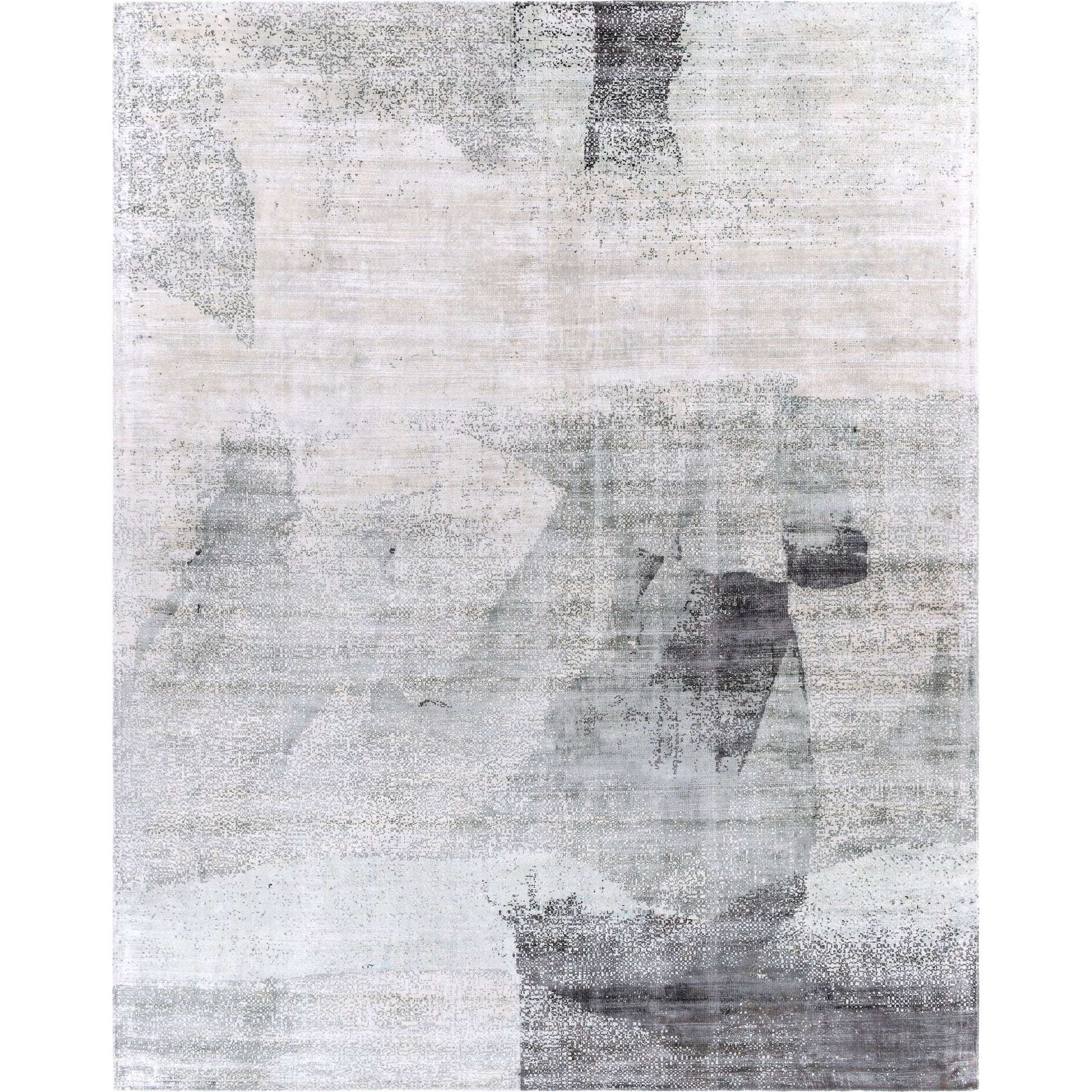 Park Avenue PAV-2303 Rug by Surya in slate, cream, light gray, gray, black. Made from 100% viscose in a unique style.