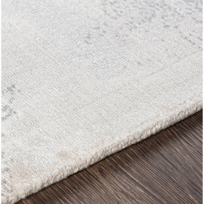 Park Avenue PAV-2303 Rug by Surya in slate, cream, light gray, gray, black. Made from 100% viscose in a unique style.