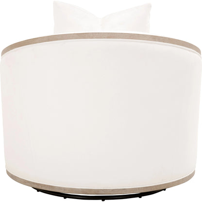 Paxton Swivel Club Chair by Essentials For Living. Made from unique in a transitional style.