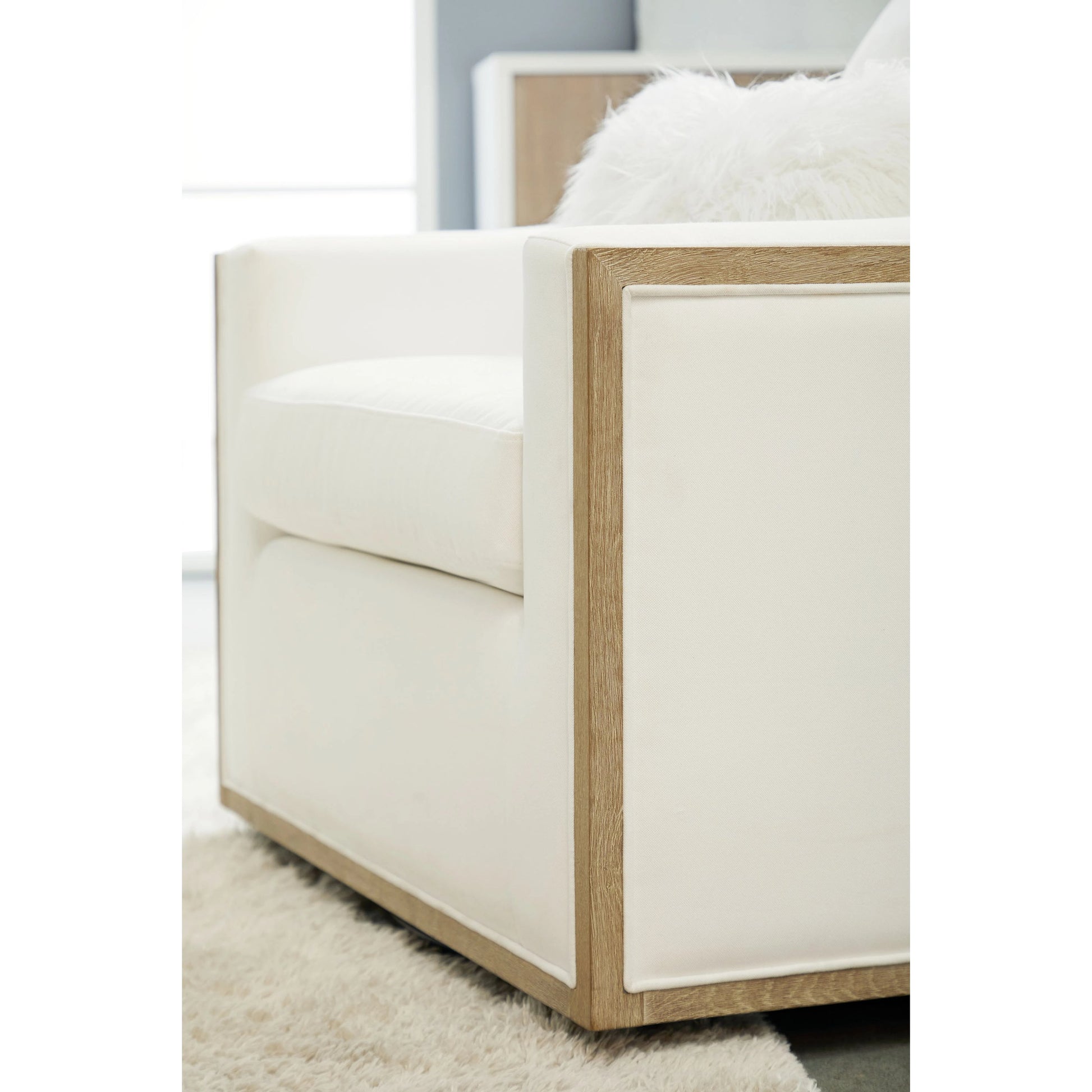 Paxton Swivel Club Chair by Essentials For Living. Made from unique in a transitional style.