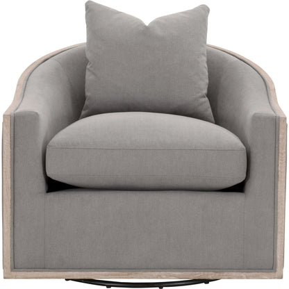 Paxton Swivel Club Chair by Essentials For Living. Made from unique in a transitional style.