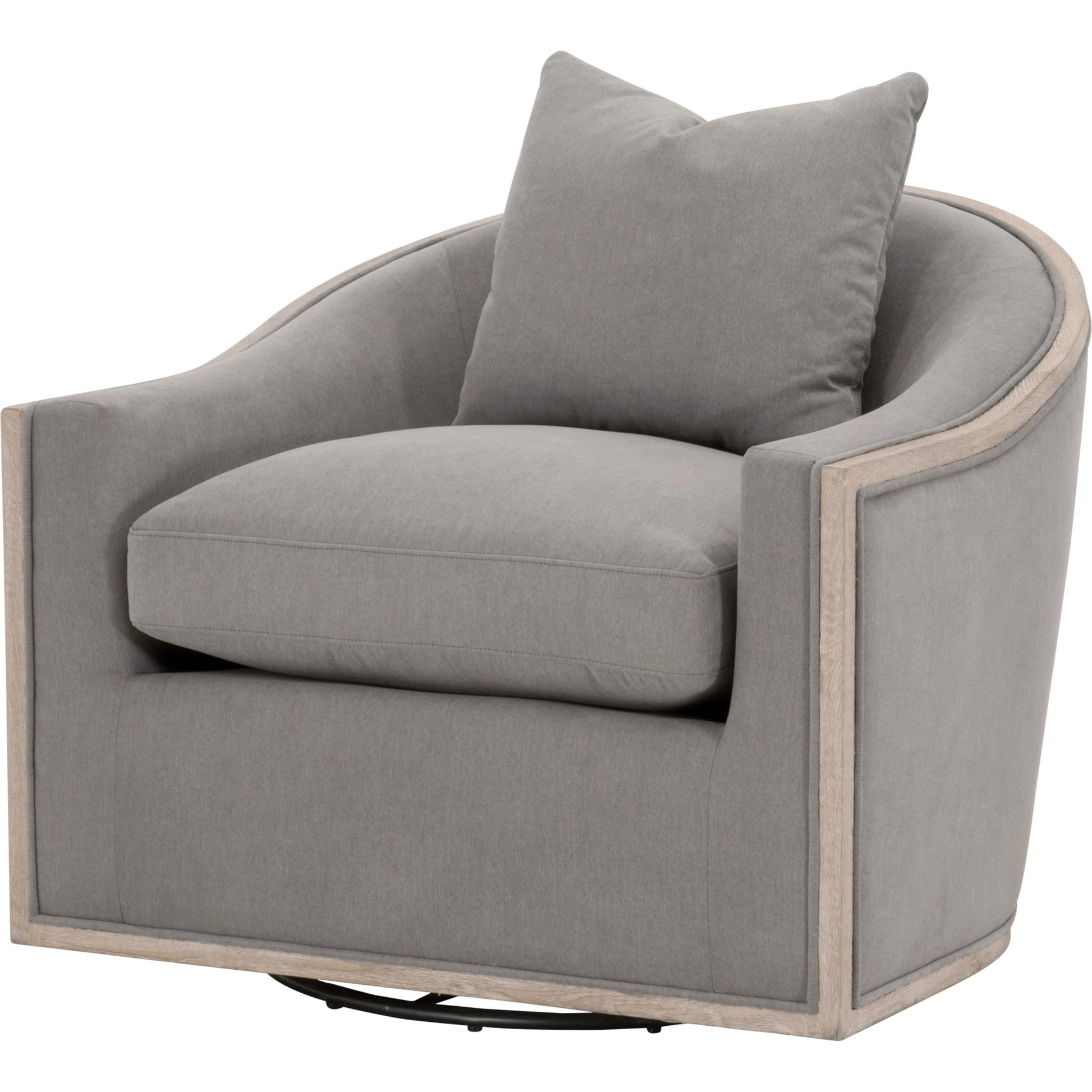 Paxton Swivel Club Chair by Essentials For Living. Made from unique in a transitional style.