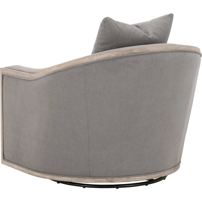 Paxton Swivel Club Chair by Essentials For Living. Made from unique in a transitional style.