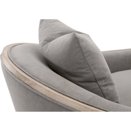 Paxton Swivel Club Chair by Essentials For Living. Made from unique in a transitional style.