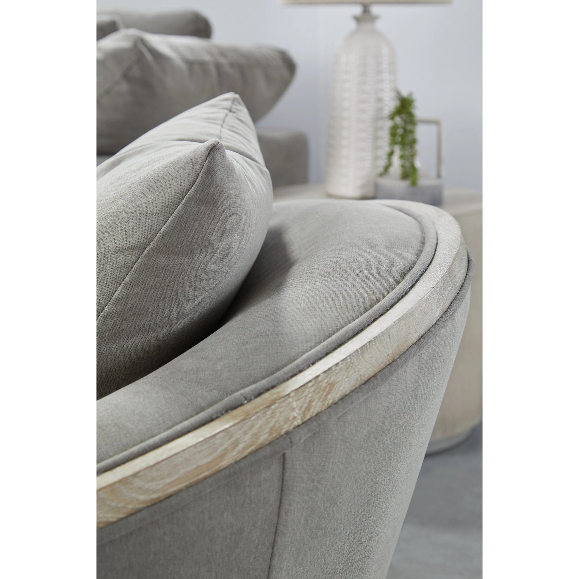 Paxton Swivel Club Chair by Essentials For Living. Made from unique in a transitional style.