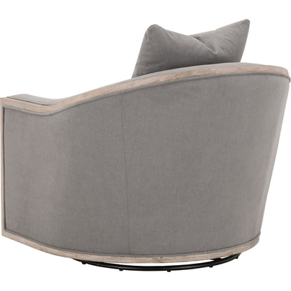 Paxton Swivel Club Chair by Essentials For Living. Made from unique in a transitional style.