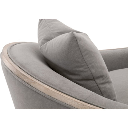 Paxton Swivel Club Chair by Essentials For Living. Made from unique in a transitional style.