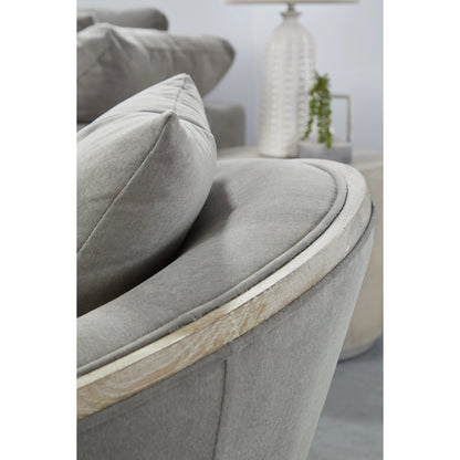 Paxton Swivel Club Chair by Essentials For Living. Made from unique in a transitional style.