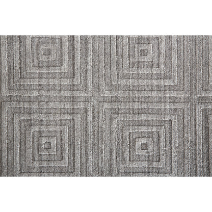 Redford Transitional Solid Rug - 8670F by Feizy. Made from 70% viscose, 30% wool in a unique style.