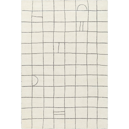 Portobello Rug - 485196 by Livabliss in off-white, pearl. Made from wool in a unique style.