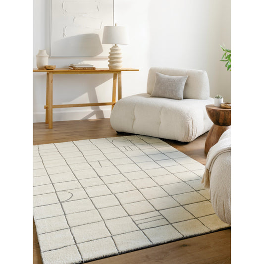 Portobello Rug - 485196 by Livabliss in off-white, pearl. Made from wool in a unique style.