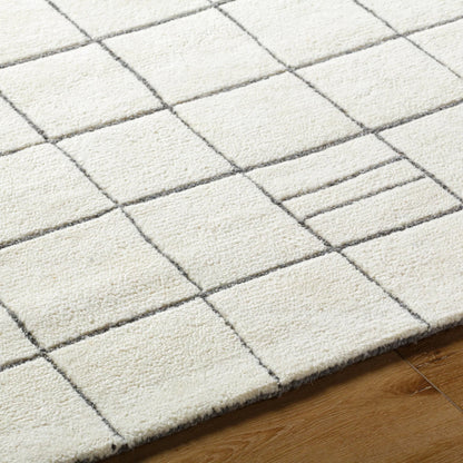Portobello Rug - 485196 by Livabliss in off-white, pearl. Made from wool in a unique style.