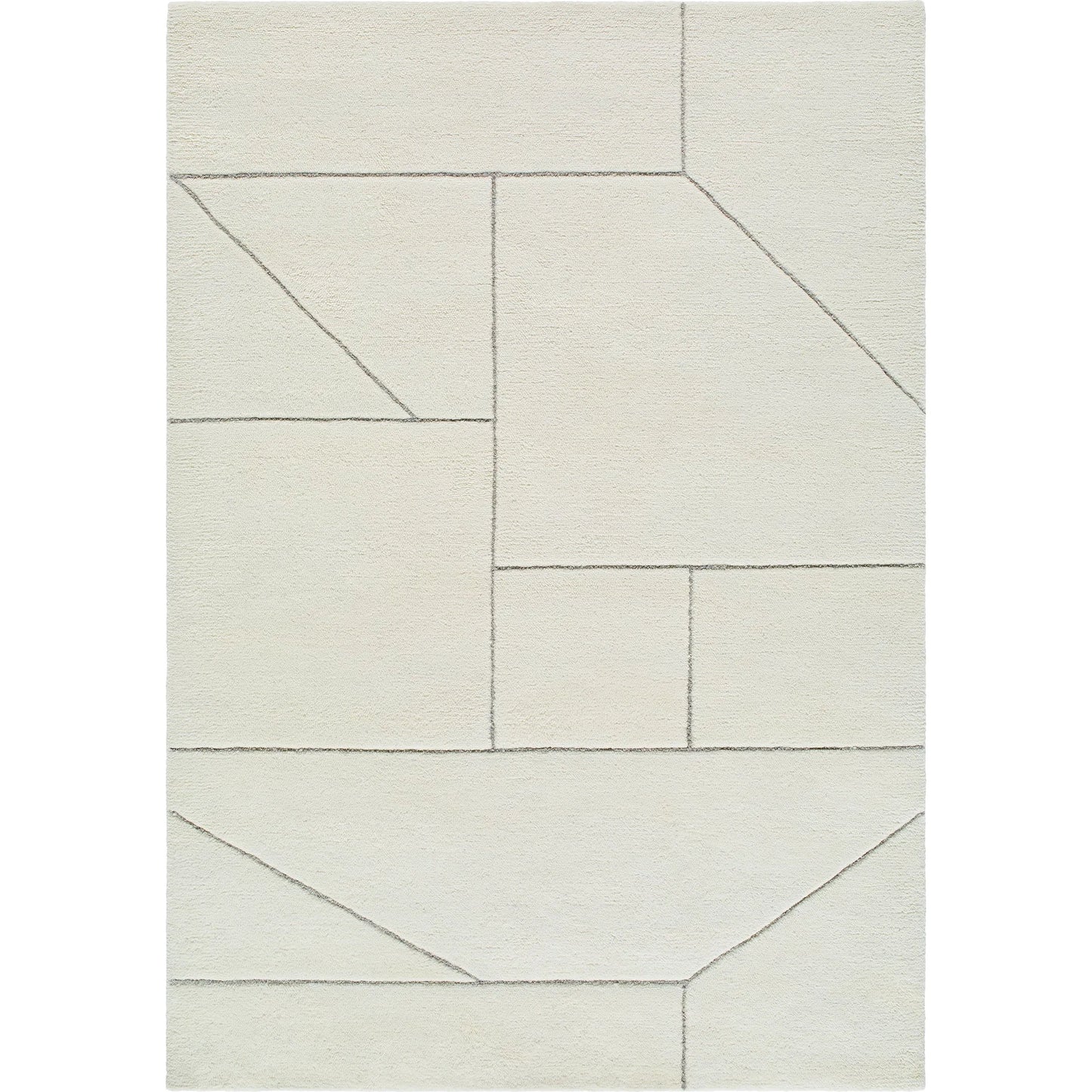 000 SI-2257967,SI-2257968,SI-2257969 | Primary Silo | Portobello PBO-2316 Rug by Livabliss in ivory, charcoal. Made from wool in a unique style.
